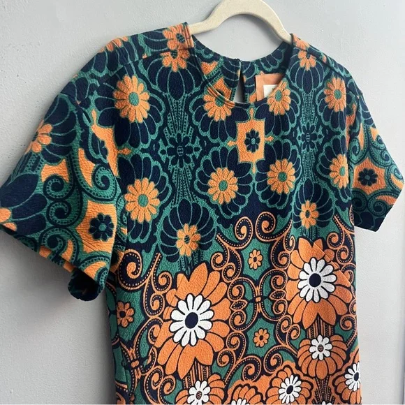 *New* Maeve by Anthropologie Floral Shift Mini Dress, Size Small - Picture 5 of 9